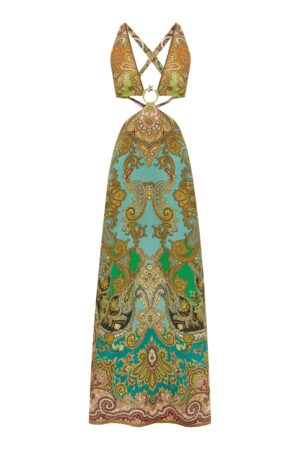 CLEMENZA CUT OUT MIDI-KLEID