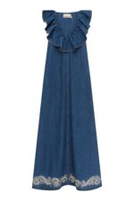 JACONES DENIM-MIDI-KLEID