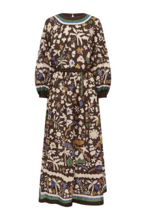 MAROC MIDI-KLEID