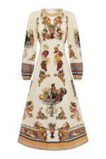 MERCADO MIDI-KLEID