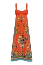 ROCCO MIDI-KLEID