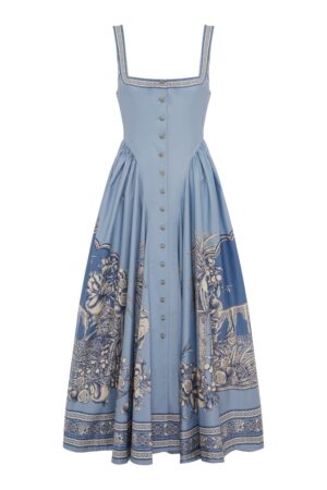 VILLA ROMANTICA MIDI-KLEID