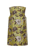 Zitronengelbes Minikleid