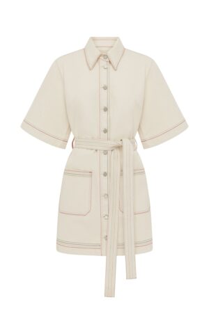 NORMA DENIM MINIKLEID