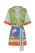Surrealistisches Sommer-Minikleid