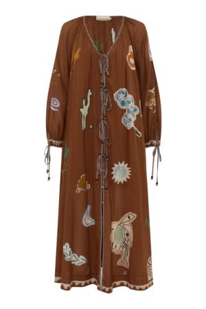 LAURENCE Hemdkleid mit Bindeband vorne