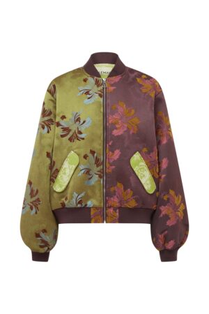 ADRIANA JACQUARD BOMBERJACKE