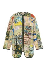 BIANCA GERIPPTE JACKE