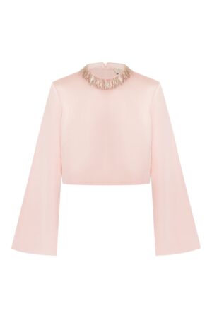 Exklusives, verziertes Top von Cindy