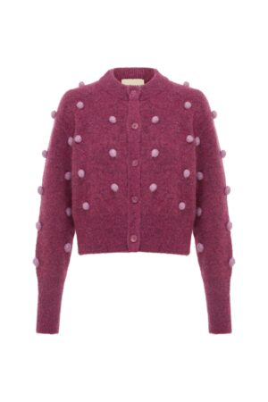 ELIA MULBERRY KURZE STRICKJACKE