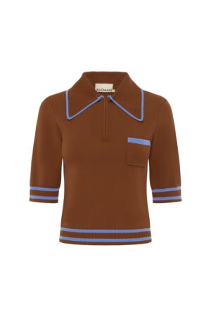 NOURA KNIT POLO ROST