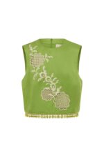 LUISA GESTICKTES TOP