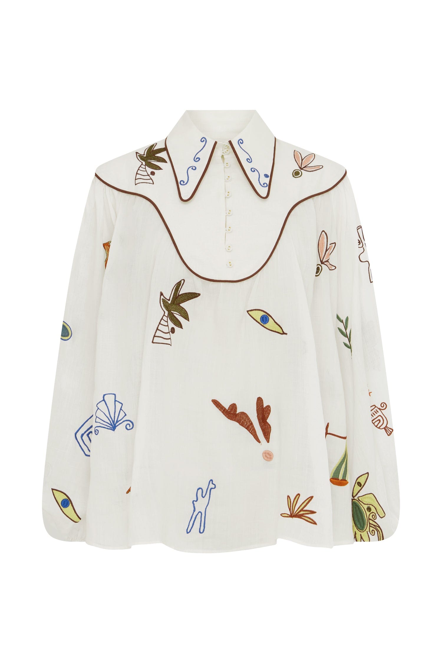 MINA BEGEHRTE BLUSE