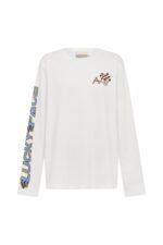 LUCKY PACE LANGARM-LOGO-T-SHIRT