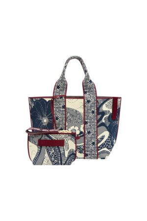 MICKEY JACQUARD STRANDTASCHE